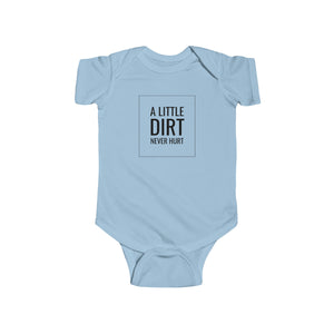Mini Explorer Onesie - 'A Little Dirt Never Hurt' for Adventurous Babies