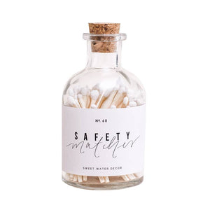safety matches apothecary jar