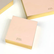 Load image into Gallery viewer, blush notepad with gold foil trim
