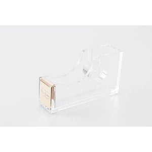 Acrylic and gold tape dispenser